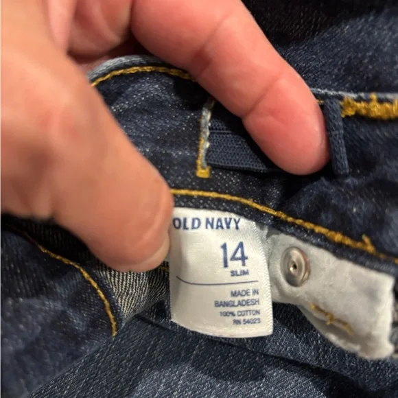 Old Navy Boys Jeans - Slim Straight 14 - Picture 5 of 6